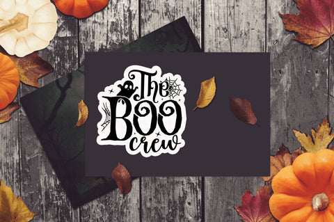 The boo crew Stickers Design Sublimation Regulrcrative 