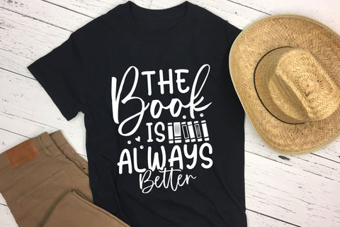 The Book is Always Better, Reading SVG SVG CraftLabSVG 