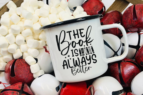 The Book is Always Better, Reading SVG SVG CraftLabSVG 