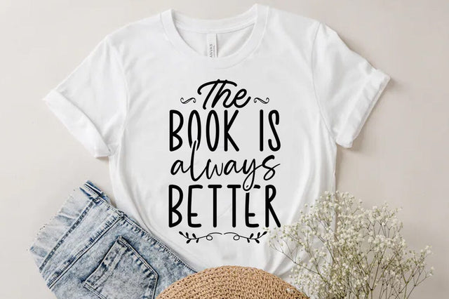 The book is always better, Reading SVG SVG FiveStarCrafting 