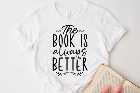 The book is always better, Reading SVG SVG FiveStarCrafting 