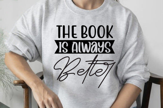 The Book is Always Better SVG orpitasn 