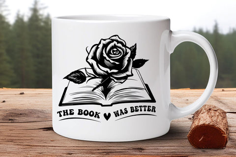 The book was better svg Design SVG Regulrcrative 