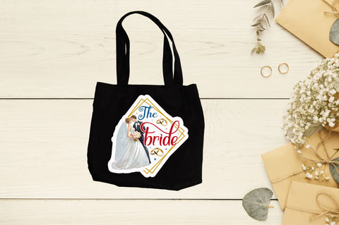 The Bride Sticker Design Sublimation Regulrcrative 