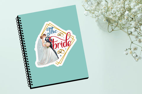 The Bride Sticker Design Sublimation Regulrcrative 