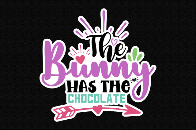 The Bunny Has The Chocolate SVG orpitasn 
