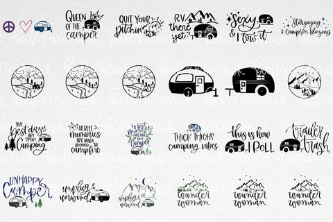 The Camping SVG Bundle SVG Beck McCormick 