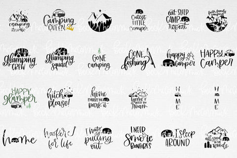 The Camping SVG Bundle SVG Beck McCormick 