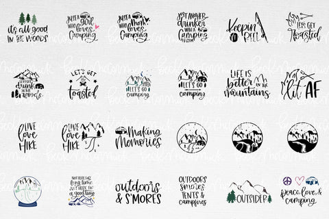 The Camping SVG Bundle SVG Beck McCormick 