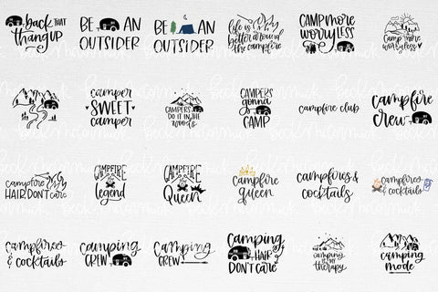 The Camping SVG Bundle SVG Beck McCormick 