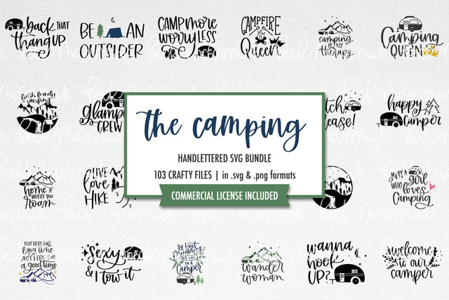 The Camping SVG Bundle SVG Beck McCormick 