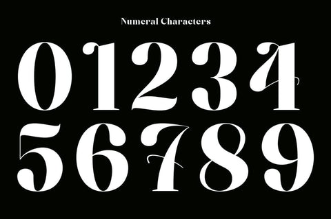 The Casfia - Elegant Serif Typeface Font Rotterlab studio 