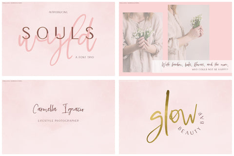 The Chic Handwriting Font Bundle Font Beck McCormick 
