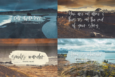 The Chic Handwriting Font Bundle Vol. 2 Font Beck McCormick 