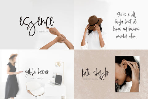 The Chic Handwriting Font Bundle Vol. 3 Font Beck McCormick 