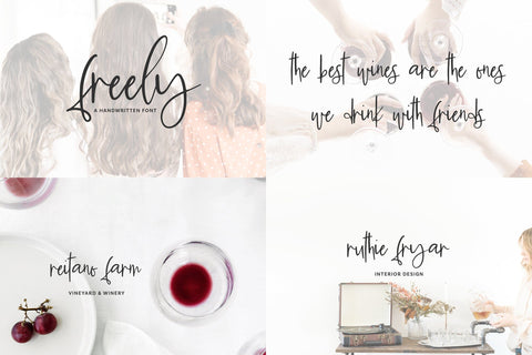 The Chic Handwriting Font Bundle Vol. 3 Font Beck McCormick 