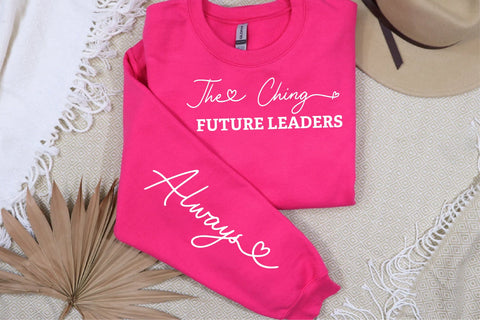 The Ching Future Leaders Always White Sleeve svg Design SVG Creativeart88 