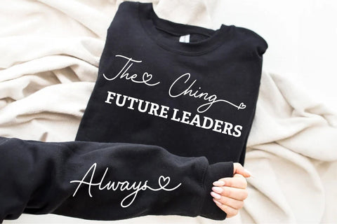 The Ching Future Leaders Always White Sleeve svg Design SVG Creativeart88 