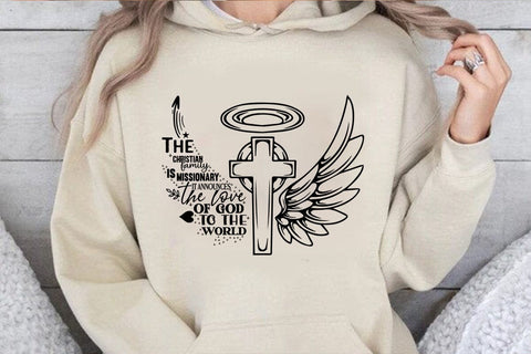 The Christian family is missionary SVG Angelina750 