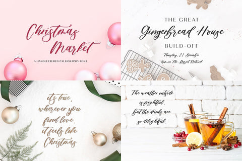 The Christmas Font Mini Bundle Font Beck McCormick 