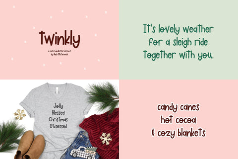 The Christmas Font Mini Bundle Font Beck McCormick 