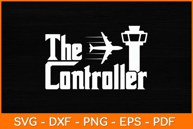 The Controller - Air Traffic Control Svg Design SVG artprintfile 