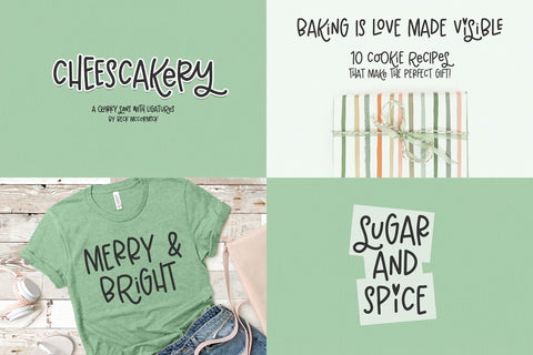 The Crafty Mini Font Bundle Font Beck McCormick 