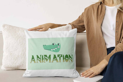 The Crocodile Font Prasetya Letter 