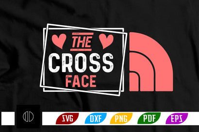 the cross face Svg Design SVG Nbd161 