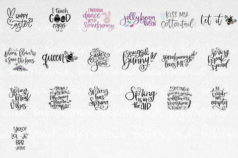 The Easter and Spring SVG Bundle SVG Beck McCormick 