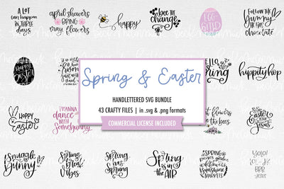 The Easter and Spring SVG Bundle SVG Beck McCormick 