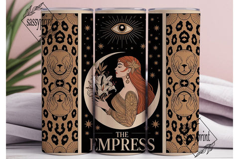 The Empress Tumbler Wrap PNG Sublimation sassyprint 