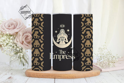 The Empress Tumbler Wrap PNG Sublimation sassyprint 