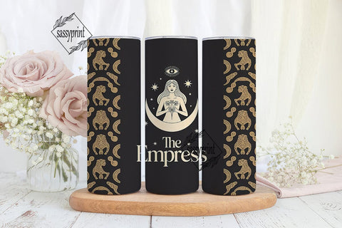 The Empress Tumbler Wrap PNG Sublimation sassyprint 
