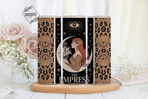 The Empress Tumbler Wrap PNG Sublimation sassyprint 