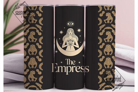 The Empress Tumbler Wrap PNG Sublimation sassyprint 