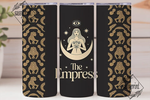 The Empress Tumbler Wrap PNG Sublimation sassyprint 