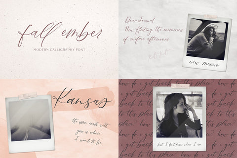 The Fall Font Bundle Font Beck McCormick 