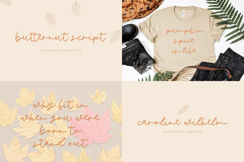 The Fall Font Bundle Font Beck McCormick 