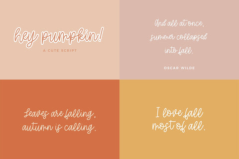 The Fall Font Bundle Font Beck McCormick 
