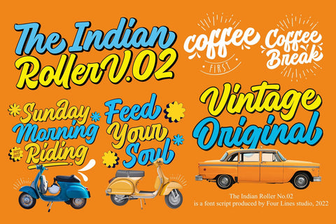 The Fontastic Bundle – Your Ultimate Font Compilation! Font Four Lines Std. 
