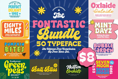The Fontastic Bundle – Your Ultimate Font Compilation! Font Four Lines Std. 