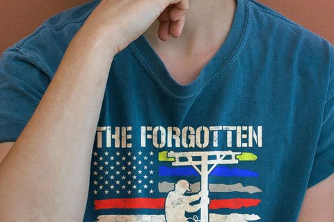 The Forgotten First Responder Tribute To Electrical Lineman T-Shirt SVG DesignDestine 