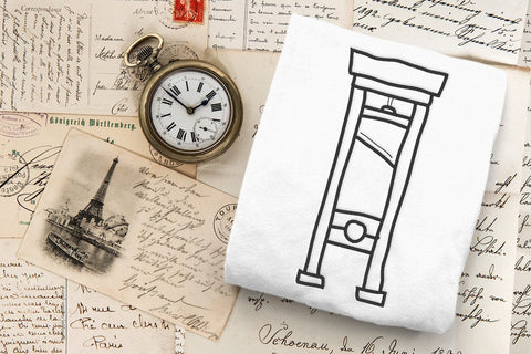 The French Revolution is my Roman Empire Embroidery Duo Embroidery/Applique DESIGNS Risa Rocks It 