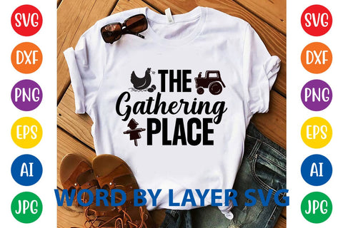 The Gathering Place SVG DESIGN SVG Rafiqul20606 