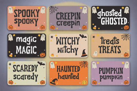The Ghostie Club | Cute Halloween Font Font TonisArtStudio 