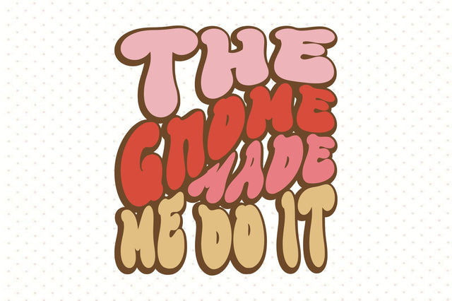 The gnome made me do it SVG orpitasn 