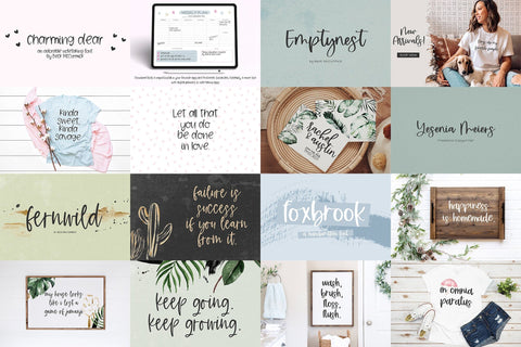 The Goodnotes Fonts Mega Bundle Font Beck McCormick 