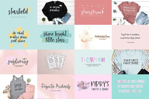 The Goodnotes Fonts Mega Bundle Font Beck McCormick 