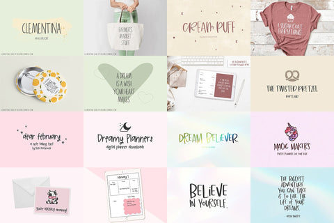 The Goodnotes Fonts Mega Bundle Font Beck McCormick 